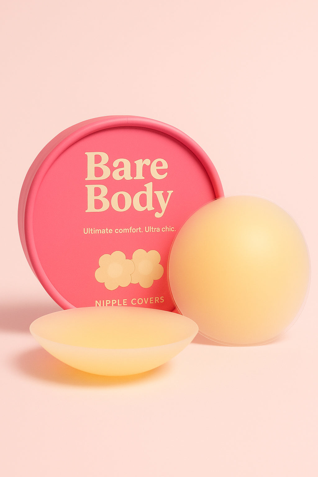 Non-adhesive nipple covers